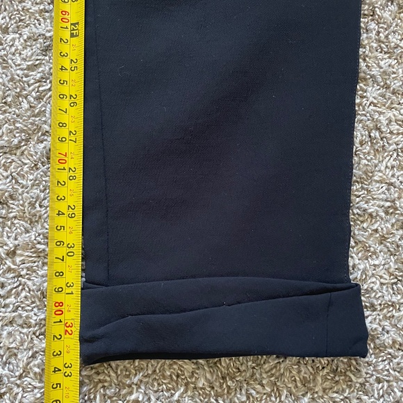 Wilfred Aritzia Allant Cuffed Trouser work Pants, black size 4 - Picture 8 of 10